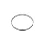 Cercle à tarte - inox - bord roulé - épaisseur 4/10ème - Ø220 mm h20 mm