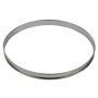 Cercle à tarte - inox - bord roulé - épaisseur 4/10ème - Ø320 mm h20 mm