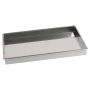 Caisse à génoise - inox - 588x388 mm int / 600x400 mm ext. - h 50 mm