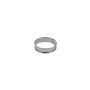 Cercle à tarte haut - inox - bords roulés - épaisseur 4/10ème - Ø90 mm h27 mm