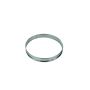 Cercle à tarte haut - inox - bords roulés - épaisseur 4/10ème - Ø200 mm h27 mm