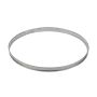 Cercle à tarte haut - inox - bords roulés - épaisseur 4/10ème - Ø300 mm h27 mm