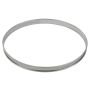Cercle à tarte haut - inox - bords roulés - épaisseur 4/10ème - Ø320 mm h27 mm