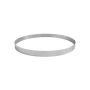 Cercle à tarte perforé - inox - épaisseur 10/10ème - Ø 100 mm h20 mm