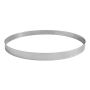 Cercle à tarte perforé - inox - épaisseur 10/10ème - Ø 280 mm h20 mm