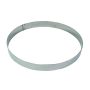 Cercle à mousse inox - épaisseur 10/10è - Ø280 mm h45 mm