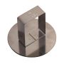 Poussoir Rond - inox - Ø58 mm h47 mm