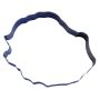 Nonnette Réunion - inox - 250 x 200 x 45 mm