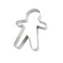 Nonnette Mannele bonhomme (Alsace) - inox - 140 x 120 x 30 mm
