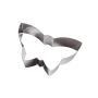 Nonnette Papillon - inox - 120 x 150 x 30 mm