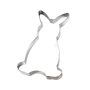 Nonnette lapin - inox - 185 x 105 x 15 mm