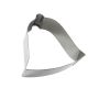 Nonnette cloche - inox - 70 x 69 x 30 mm