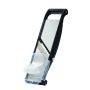 Mandoline inox Compact-PRO BASALTE avec poussoir ergonomique - 2 peignes effileurs (4 & 10 mm)