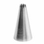 Douille cannelée - inox - 10 dents - Ø 7 mm