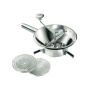 Moulin passe-légumes Ø 24 cm inox - 3 grilles - Pack La Bonne Graine