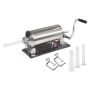 Poussoir à saucisses horizontal manuel 3,5L - 4 embouts 17, 21, 25 et 29 mm
