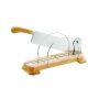 Coupe-pain socle bois - lame droite 35 cm