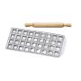 Moule 36 raviolis 3,4 x 3,4 cm + rouleau