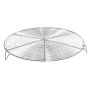 Volette tissée - inox - Ø32 cm