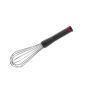 Fouet professionnel inox - manche étanche antidérapant - 30 cm