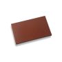 Planche PE HD 500 - marron - 600 x 400 x 20 mm
