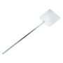 Pelle à pizza inox - carrée - 30 x 30 cm - Manche 96,5 cm