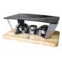 Planchetta 4 pers. - socle bois