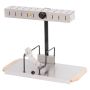 Appareil à raclette traditionnel ALPAGE® - Inox - Poignées bois - Demi-Meule - 230V 850W