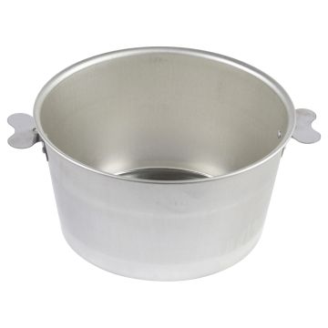 Charlotte - fer blanc - Ø180/150 mm h 100 mm