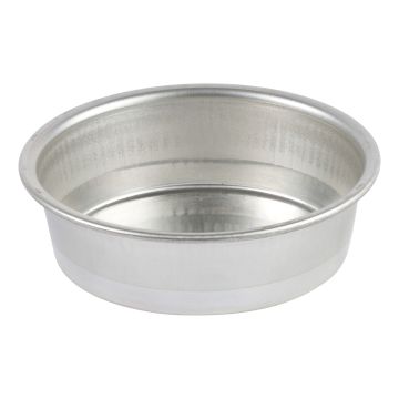 Manqué rond uni - bordé - fer blanc - Ø240/210 mm - h50 mm