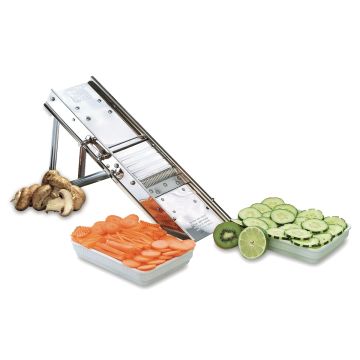 Mandoline inox 38 lames professionnelle sans chariot