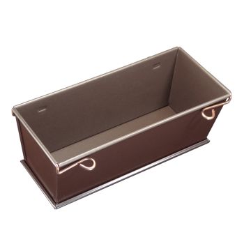 Pâté ou cake ouvrant - antiadhérent - 270x100mm ext / 250 x 90mm int - h75 mm