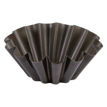 Brioche grosses côtes - fond plat - antiadhérent - Ø180/91 mm h56 mm