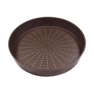 Moule à flan perforé fond mobile - Antiadhérent (sans PFAS) - Ø270 mm h 45 mm