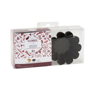 Boîte de 6 briochettes - antiadhérent