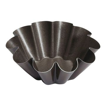 Brioche fond plat - antiadhérent - 9 côtes - Ø60/28 mm - h25 mm