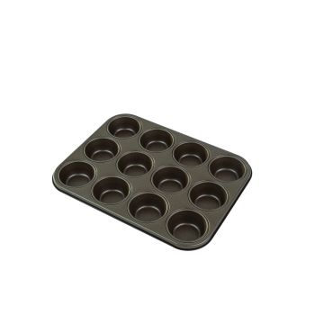 Plaque 12 muffins - Antiadhérent (sans PFAS) - 20 cm