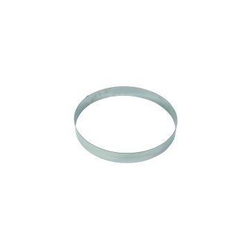 Cercle à mousse inox - épaisseur 10/10è - Ø140 mm h45 mm
