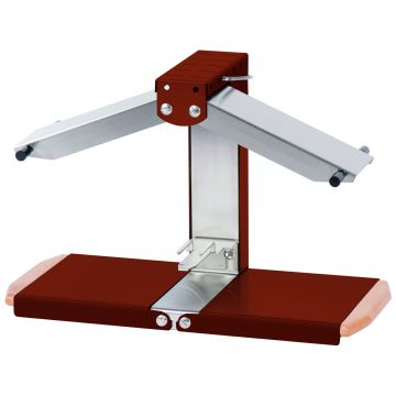 Appareil à raclette traditionnel Brézière® - Corail - Variateur de puissance - 1/4 ou 1/6 meule - 230V 1000W