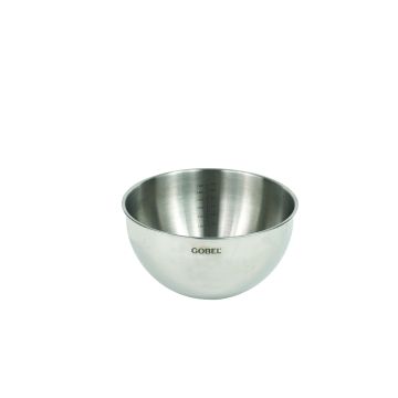 Cul de poule - fond rond - inox - Ø 30 cm