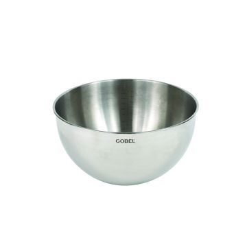 Cul de poule - fond rond - inox - Ø 40 cm