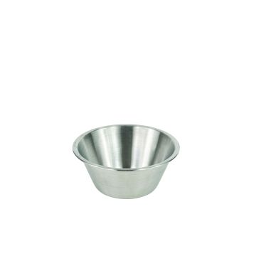 Bassine fond plat - inox - 24 cm