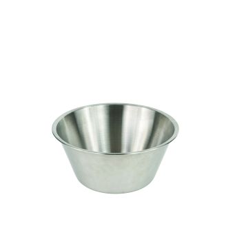 Bassine fond plat -inox - 32 cm