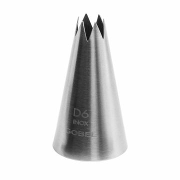 Douille cannelée - inox - 6 dents - Ø 11 mm