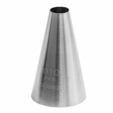 Douille unie - inox - Ø 10 mm