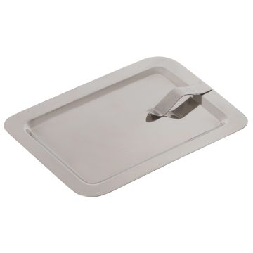 Plateau addition rectangle - inox