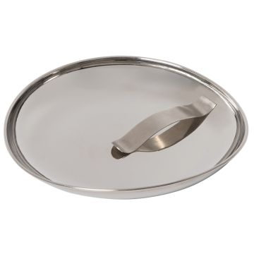Plateau addition rond - inox