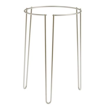 Support chinois inox - 3 pieds