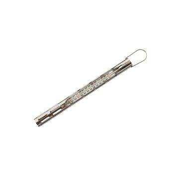 Thermomètre confiseur +80° C +200° C - gaine inox