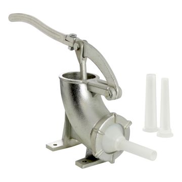 Poussoir manuel horizontal - fonte d'aluminium - à fixer - 2L